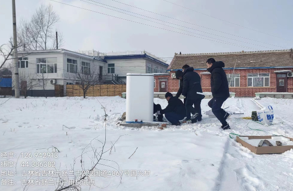 吉林省農村單戶污水處理設備案例【戶用機試點項目】