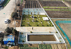 360噸/天大型農村生活污水處理設備案例，水質通過驗收！